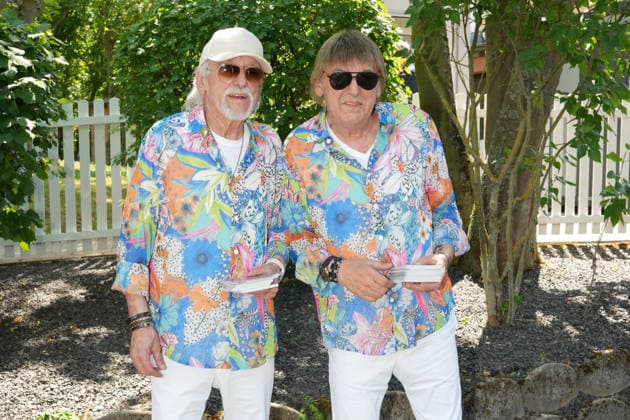 ZDF-Fernsehgarten 2026. Die Amigos Karl-Heinz und Bernd Ulrich im ZDF Fernsehgarten mit dem Motto Discofox am 21.06.2026 in Mainz. Mainz ZDF Fernsehgarten Rheinland-Pfalz *** ZDF Fernsehgarten 2026