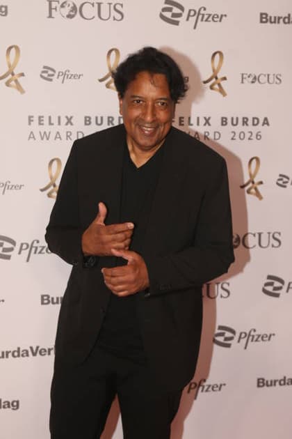 Cherno Jobatey bei der 21. Verleihung des Felix Burda Award 2026 im Axica-Kongress- und Tagungszentrum. Berlin, 21.06.2026 *** Cherno Jobatey at the 21st Felix Burda Award Ceremony in 2026 at the Axica Congress and Conference Center in Berlin, June 21, 2026,detected_source_language Copyright: xAgenturxMatthiasxWehnertx xM.xGränzdörferx