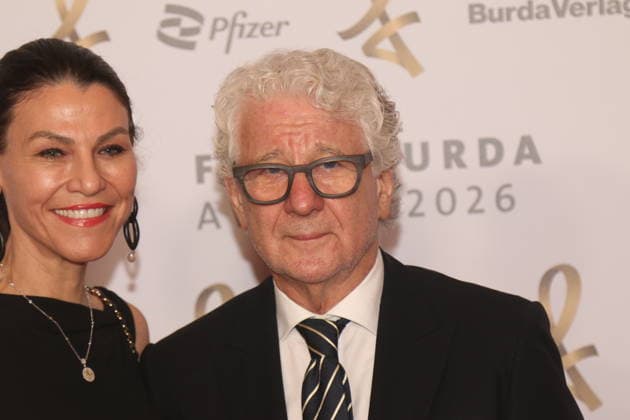 Marion Kiechle und Marcel Reif bei der 21. Verleihung des Felix Burda Award 2026 im Axica-Kongress- und Tagungszentrum. Berlin, 21.06.2026 *** Marion Kiechle and Marcel Reif at the 21st Felix Burda Award Ceremony in 2026 at the Axica Congress and Conference Center in Berlin, June 21, 2026,detected_source_language Copyright: xAgenturxMatthiasxWehnertx xM.xGränzdörferx