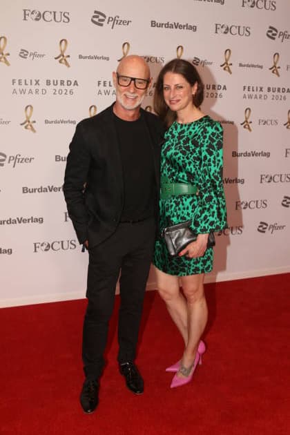 Simon Licht und Tina Rottensteiner bei der 21. Verleihung des Felix Burda Award 2026 im Axica-Kongress- und Tagungszentrum. Berlin, 21.06.2026 *** Simon Licht and Tina Rottensteiner at the 21st Felix Burda Award Ceremony in 2026 at the Axica Congress and Conference Center in Berlin, June 21, 2026,detected_source_language Copyright: xAgenturxMatthiasxWehnertx xM.xGränzdörferx