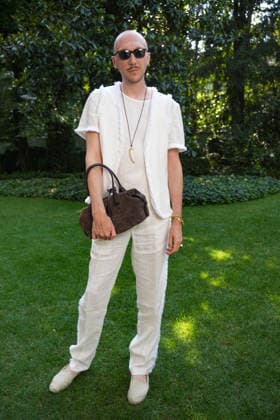IPA85922550 - Milan, Milan Men™s Fashion Week Spring Summer 2027 - Men™s Fashion, Spring Summer 2027 - TOD™S presentation - arrivals Pictured: Mattia Boffi Valagussa  Copyright: xRiccardoxGIordanox xRiccardoxGiordanox 85922550