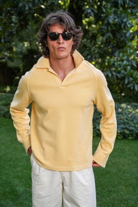 IPA85922610 - Milan, Milan Men™s Fashion Week Spring Summer 2027 - Men™s Fashion, Spring Summer 2027 - TOD™S presentation - arrivals Pictured: DeAnthony Felice  Copyright: xRiccardoxGIordanox xRiccardoxGiordanox 85922610