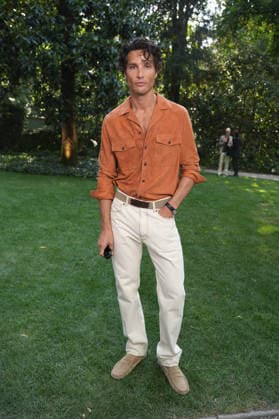 IPA85922643 - Milan, Milan Men™s Fashion Week Spring Summer 2027 - Men™s Fashion, Spring Summer 2027 - TOD™S presentation - arrivals Pictured: Alex Sanchez de Mora  Copyright: xRiccardoxGIordanox xRiccardoxGiordanox 85922643