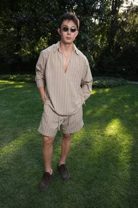 IPA85922786 - Milan, Milan Men™s Fashion Week Spring Summer 2027 - Men™s Fashion, Spring Summer 2027 - TOD™S presentation - arrivals Pictured: Mate Li  Copyright: xRiccardoxGIordanox xRiccardoxGiordanox 85922786