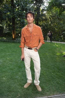 IPA85922639 - Milan, Milan Men™s Fashion Week Spring Summer 2027 - Men™s Fashion, Spring Summer 2027 - TOD™S presentation - arrivals Pictured: Alex Sanchez de Mora  Copyright: xRiccardoxGIordanox xRiccardoxGiordanox 85922639