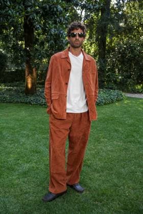 IPA85922617 - Milan, Milan Men™s Fashion Week Spring Summer 2027 - Men™s Fashion, Spring Summer 2027 - TOD™S presentation - arrivals Pictured: Andrew Georgiades  Copyright: xRiccardoxGIordanox xRiccardoxGiordanox 85922617