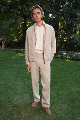 IPA85922692 - Milan, Milan Men™s Fashion Week Spring Summer 2027 - Men™s Fashion, Spring Summer 2027 - TOD™S presentation - arrivals In the photo: Ryan Prevedel  Copyright: xRiccardoxGIordanox xRiccardoxGiordanox 85922692