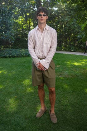 IPA85922529 - Milan, Milan Men™s Fashion Week Spring Summer 2027 - Men™s Fashion, Spring Summer 2027 - TOD™S presentation - arrivals Pictured: Andrea Conte  Copyright: xRiccardoxGIordanox xRiccardoxGiordanox 85922529
