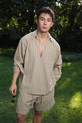 IPA85922788 - Milan, Milan Men™s Fashion Week Spring Summer 2027 - Men™s Fashion, Spring Summer 2027 - TOD™S presentation - arrivals Pictured: Mate Li  Copyright: xRiccardoxGIordanox xRiccardoxGiordanox 85922788