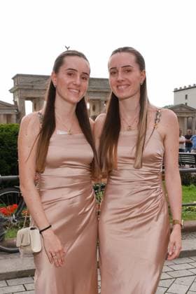 Felix Burda Award 2026, Empfang Leonie und Sophie Klassen Felix Burda Award 2026, AXICA Kongress- und Tagungszentrum, Berlin, Datum: 21.06.2026 *** Felix Burda Award 2026, Reception for Leonie and Sophie Klassen; Felix Burda Award 2026, AXICA Congress and Conference Center, Berlin, Date Copyright: xEventpress Kratschx