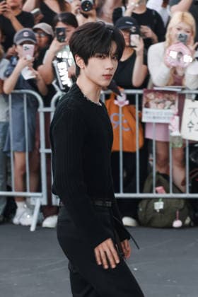 IPA85924154 - Milan, Milan Fashion Week Menswear Spring Summer 2027 - Men s Fashion, Spring Summer 2027 - Prada Afterparty - Guests arriving. Pictured: Chengen Yu (Chinese actor)  Copyright: xAlessandroxBremecx xx 85924154