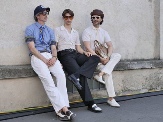 IPA85924226 - Milan, Milan Men s Fashion Week: Spring Summer 2026 2027 - Men s Fashion, Spring Summer 2026 - PRADA fashion show  Copyright: xLucaxPontix xLucaPonti IpaAgencyx 85924226