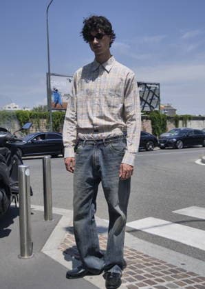 IPA85924419 - Milan, Milan Men s Fashion Week: Spring Summer 2026 2027 - Men s Fashion, Spring Summer 2026 - PRADA fashion show  Copyright: xLucaxPontix xLucaPonti IpaAgencyx 85924419