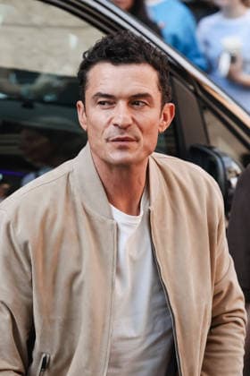IPA85925242 - Milan, Milan Fashion Week Menswear Spring Summer 2027 - Men s Fashion, Spring Summer 2027 - Tod s Show - Guests Arriving. Pictured: Orlando Bloom (British actor)  Copyright: xAlessandroxBremecx xx 85925242