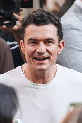 IPA85925227 - Milan, Milan Fashion Week Menswear Spring Summer 2027 - Men s Fashion, Spring Summer 2027 - Tod s Show - Guests Arriving. Pictured: Orlando Bloom (British actor)  Copyright: xAlessandroxBremecx xx 85925227