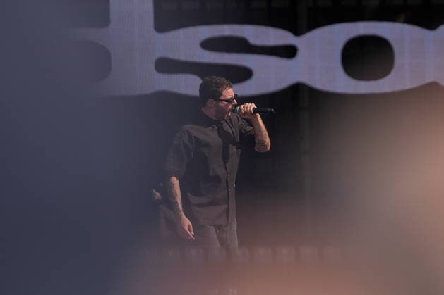 ROCK IN RIO LISBOA 2026 ROCK IN RIO LISBOA: Grandson performing at Palco Mundo on second day of Rock In Rio Lisboa, at Parque Tejo, in Lisbon, Portugal, this Sunday 21. (Photo: Bruno de Carvalho Brazil Photo Press) Lisboa Parque das Nacoes Lisboa Portugal Copyright: xBrunoxdexCarvalhox