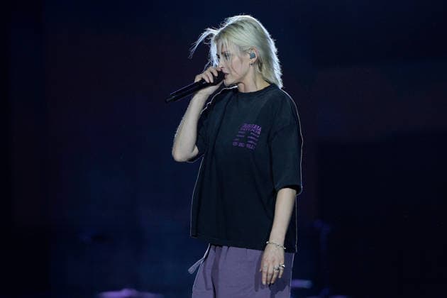 ROCK IN RIO LISBOA 2026 ROCK IN RIO LISBOA: Linkin Park performing at Palco Mundo on second day of Rock In Rio Lisboa, at Parque Tejo, in Lisbon, Portugal, this Sunday 21. (Photo: Bruno de Carvalho Brazil Photo Press) Lisboa Parque das Nacoes Lisboa Portugal Copyright: xBrunoxdexCarvalhox
