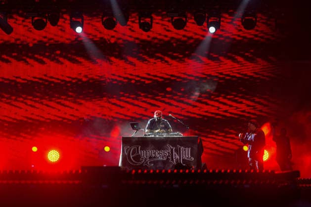 ROCK IN RIO LISBOA 2026 ROCK IN RIO LISBOA: Cypress Hill performing at Palco Mundo on second day of Rock In Rio Lisboa, at Parque Tejo, in Lisbon, Portugal, this Sunday 21. (Photo: Bruno de Carvalho Brazil Photo Press) Lisboa Parque das Nacoes Lisboa Portugal Copyright: xBrunoxdexCarvalhox