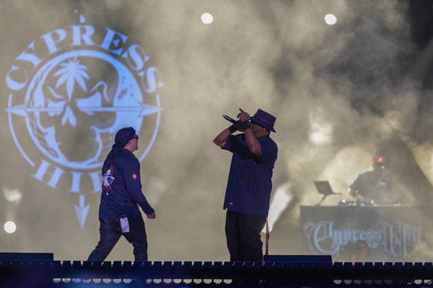 ROCK IN RIO LISBOA 2026 ROCK IN RIO LISBOA: Cypress Hill performing at Palco Mundo on second day of Rock In Rio Lisboa, at Parque Tejo, in Lisbon, Portugal, this Sunday 21. (Photo: Bruno de Carvalho Brazil Photo Press) Lisboa Parque das Nacoes Lisboa Portugal Copyright: xBrunoxdexCarvalhox