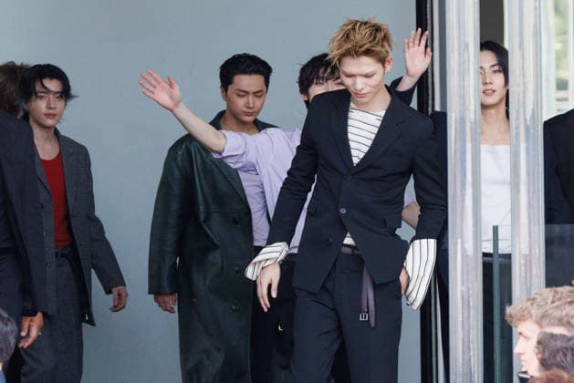 News - Prada - Arrivals - Milan Fashion Week - Menswear Spring Summer 2027 MILAN, ITALY - JUNE 21, 2026: Jake, Jay, Sunoo, Jungwon and Ni-ki of Enhypen leaves the Prada fashion show during the Milan Fashion Week - Menswear Spring Summer 2027 on June 21, 2026 in Milan, Italy. Photo: Cinzia Camela. Milan Fondazione Prada Italy Copyright: xCinziaxCamelax xLiveMediax LPN_2529857