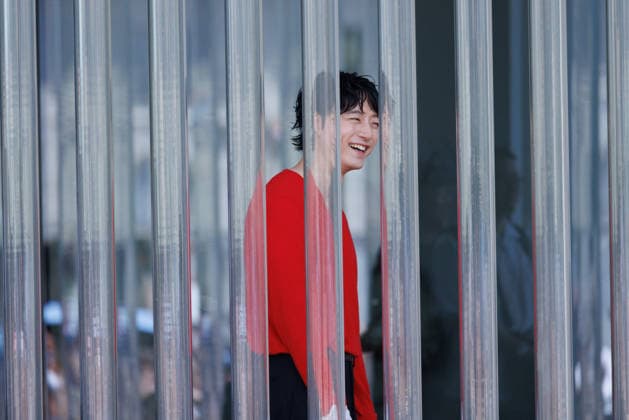 News - Prada - Arrivals - Milan Fashion Week - Menswear Spring Summer 2027 MILAN, ITALY - JUNE 21, 2026: Kentaro Sakaguchi leaves the Prada fashion show during the Milan Fashion Week - Menswear Spring Summer 2027 on June 21, 2026 in Milan, Italy. Photo: Cinzia Camela. Milan Fondazione Prada Italy Copyright: xCinziaxCamelax xLiveMediax LPN_2530012