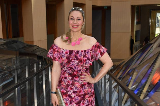 Ruth Moschner beim Felix Burda Award im AXICA Hausl in Berlin am 21.06.2026 *** Ruth Moschner at the Felix Burda Award at the AXICA Hausl in Berlin on June 21, 2026,detected_source_language