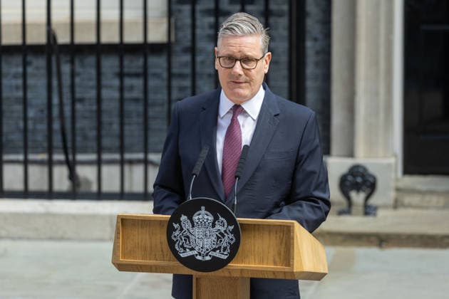 Keir Starmer resigns as UK Prime Minister LONDON, UNITED KINGDOM - JUNE 22: UK Prime Minister Keir Starmer makes his resignation statement outside 10 Downing Street in London, United Kingdom on June 22, 2026. Ilyas Tayfun Salci Anadolu London United Kingdom. Editorial use only. Please get in touch for any other usage.  Copyright: x2026xAnadoluxIlyasxTayfunxSalcix