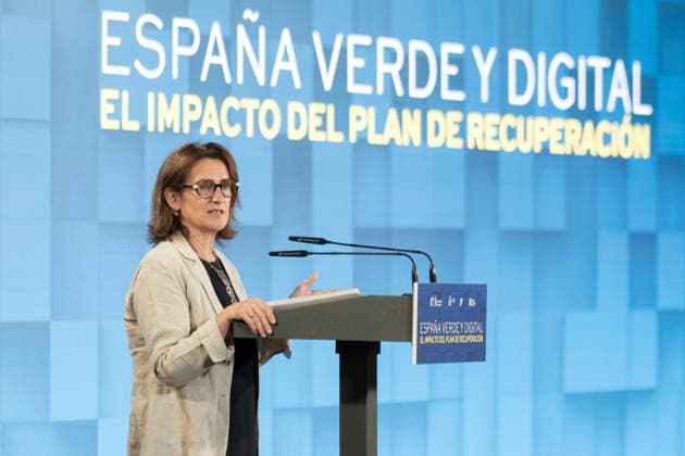 Sánchez closes the event Green and Digital Spain  Copyright: xDiegoxRadamÃ sx 7614178