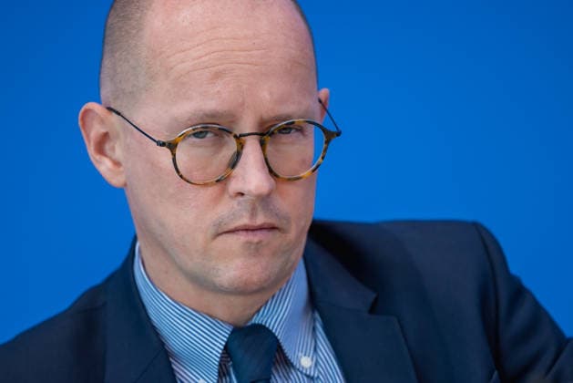 Regierungspressekonferenz vom 22. Juni 2026. Deutschland, Berlin: Sprecher des Auswärtigen Amts Martin Giese. *** Government Press Conference on June 22, 2026, Berlin, Germany; Martin Giese, Spokesperson for the Federal Foreign Office,detected_source_language