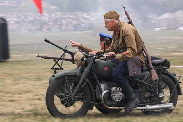 BELARUS, BREST - JUNE 22, 2026: A military-historical re-enactment at the Brest Fortress. The event marks the 85th anniversary of the Nazi German Invasion of the Soviet Union in World War II. Maxim Malinovsky TASS  94130689