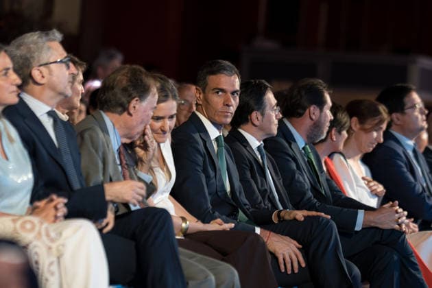 Sánchez closes the event Green and Digital Spain  Copyright: xDiegoxRadamÃ sx 7614768