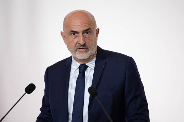 Press conference about the Lyhanna report at Matignon - Paris rench magistrate and chief of the General Inspectorate of Justice committee (Inspection generale de la Justice -IGJ) Stephane Noel deliver the results of an inspection report following the Lyhanna child killing case during a press conference at the Hotel Matignon in Paris on June 22, 2026. Photo by Raphael Lafargue ABACAPRESS.COM Paris France  Copyright: xLafarguexRaphael ABACAx