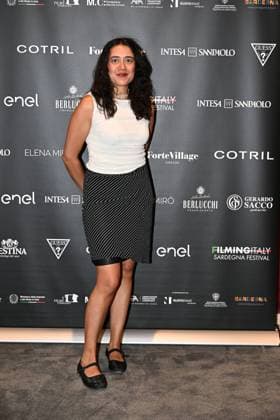 IPA85937247 - Rome: Casa del Cinema. Presentation of the Filming Italy Sardegna Festival. Pictured: Ludovica Galletta  Copyright: xMaurizioxD Avanzox xDxAvanzo Provvisionatox 85937247