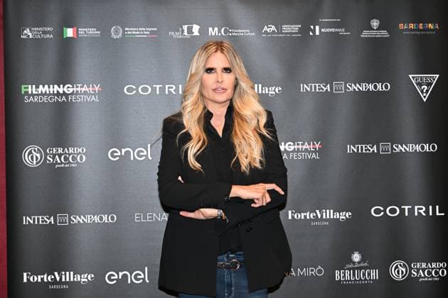 IPA85937134 - Rome: Casa del Cinema. Presentation of the Filming Italy Sardegna Festival. Pictured: Tiziana Rocca  Copyright: xMaurizioxD Avanzox xDxAvanzo Provvisionatox 85937134
