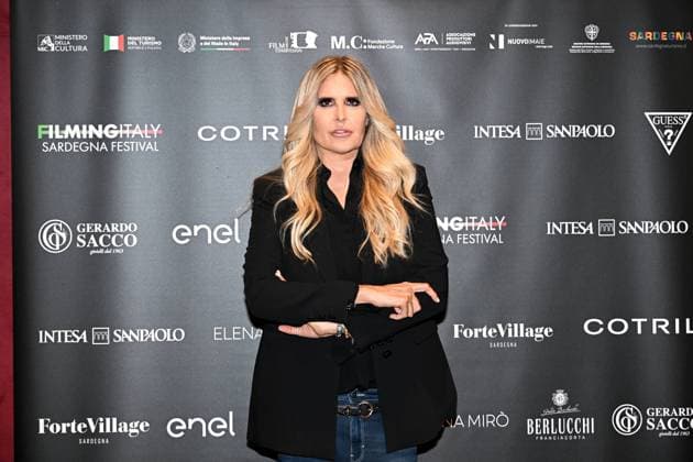 IPA85937138 - Rome: Casa del Cinema. Presentation of the Filming Italy Sardegna Festival. Pictured: Tiziana Rocca  Copyright: xMaurizioxD Avanzox xDxAvanzo Provvisionatox 85937138