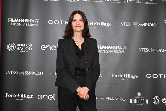 IPA85937178 - Rome: Casa del Cinema. Presentation of the Filming Italy Sardegna Festival. Pictured: Domizia De Rosa  Copyright: xMaurizioxD Avanzox xDxAvanzo Provvisionatox 85937178