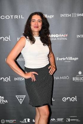 IPA85937250 - Rome: Casa del Cinema. Presentation of the Filming Italy Sardegna Festival. Pictured: Ludovica Galletta  Copyright: xMaurizioxD Avanzox xDxAvanzo Provvisionatox 85937250