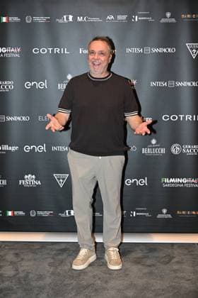 IPA85937284 - Rome: Casa del Cinema. Presentation of the Filming Italy Sardegna Festival. Pictured: Gabriele Cirilli  Copyright: xMaurizioxD Avanzox xDxAvanzo Provvisionatox 85937284
