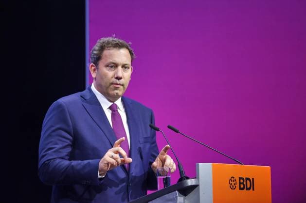 Berlin, Deutschland, 22.06.2026: EUREF-Campus: Tag der Industrie: Bundesminister der Finanzen Lars Klingbeil (SPD) *** Berlin, Germany, June 22, 2026 EUREF Campus Industry Day Federal Minister of Finance Lars Klingbeil (SPD),detected_source_language Copyright: xdtsxNachrichtenagenturx dts_124359