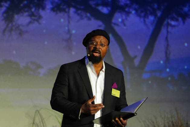 Britain Royals Author Ben Okri speaks during a Business Forum for The Royal Foundation s United for Wildlife in London, Monday, June 22, 2026., Credit:Kirsty Wigglesworth PA ROTA - B68 Avalon GBR, London  Copyright: xKirstyxWigglesworthx xPAxROTAx-xB68x xAvalonx 1111787648