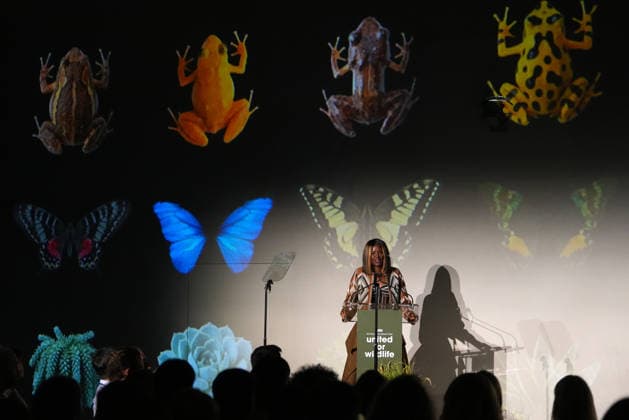 Britain Royals June Sarpong addresses participants of a Business Forum for The Royal Foundation s United for Wildlife while Britain s Prince William attends in London, Monday, June 22, 2026., Credit:Kirsty Wigglesworth PA ROTA - B68 Avalon GBR, London  Copyright: xKirstyxWigglesworthx xPAxROTAx-xB68x xAvalonx 1111787744