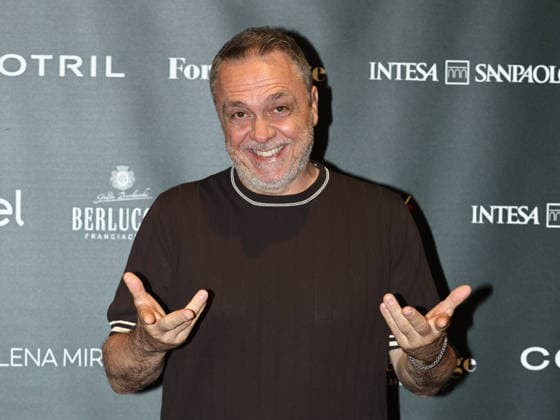 IPA85938367 - Rome: Casa del Cinema. Presentation of the Filming Italy Sardegna Festival. Pictured: Gabriele Cirilli  Copyright: xMarcoxProvvisionatox xDxAvanzo Provvisionatox 85938367