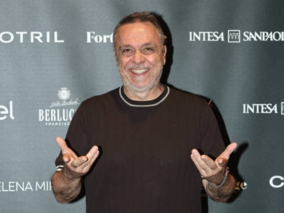 IPA85938371 - Rome: Casa del Cinema. Presentation of the Filming Italy Sardegna Festival. Pictured: Gabriele Cirilli  Copyright: xMarcoxProvvisionatox xDxAvanzo Provvisionatox 85938371
