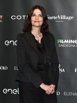 IPA85938317 - Rome: Casa del Cinema. Presentation of the Filming Italy Sardegna Festival. Pictured: Domizia De Rosa  Copyright: xMarcoxProvvisionatox xDxAvanzo Provvisionatox 85938317