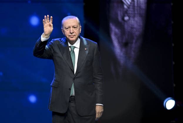Turkish President and Leader of AK Party Recep Tayyip Erdogan ANKARA, TURKIYE - JUNE 22: Turkish President and Leader of the Justice and Development (AK) Party Recep Tayyip Erdogan attends the AK Party Ankara Branch gathering at ATO Congresium in Ankara, Turkiye on June 22, 2026. Utku Ucrak Anadolu Ankara Turkey. Editorial use only. Please get in touch for any other usage.  Copyright: x2026xAnadoluxUtkuxUcrakx