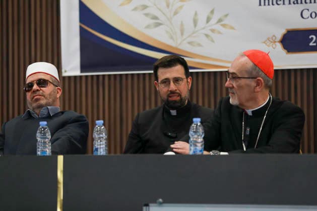 June 22, 2026, Gaza City, Gaza Strip, Palestinian Territory: Cardinal Pierbattista Pizzaballa, the Latin Patriarch of Jerusalem, visited Al-Azhar University in Gaza, where discussions focused on interfaith dialogue, coexistence, shared human values, and the promotion of peace. The visit included meetings with university officials and community representatives amid ongoing humanitarian challenges in the Gaza Strip. Gaza City Palestinian Territory - ZUMAz119 20260622_zip_z119_014 Copyright: xSalahxHashemx