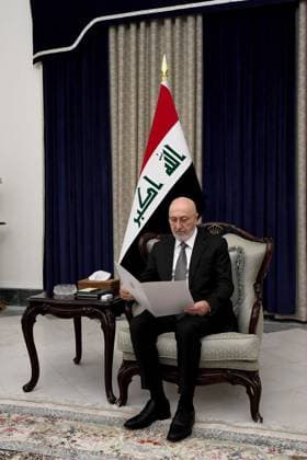 Iraqi President Nizar Amidi receives Mauritanian Ambassador to Iraq, Hassan Mohamed Aaliat, Iraqi President Nizar Amidi receives Mauritanian Ambassador to Iraq, Hassan Mohamed Aaliat, who delivered a congratulatory message from Mauritanian President Mohamed Ould Cheikh Ghazouani on the occasion of his assumption of office, in Baghdad, Iraq, June 22, 2026. Photo by Iraqi Presidency Office apaimages Iraq Iraq Iraq 220626_Iraq_IPO_00(2) Copyright: xapaimagesxIraqixPresidencyxOfficex xapaimagesx