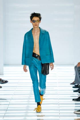 Runway at the Prada fashion show during Milan Fashion Week Menswear Spring Summer 2027 on June 21, 2026, in Milan, Italy Bestimage Milan France,detected_source_language  Copyright: xAgencex xBestimagexAgencex xBestimagex