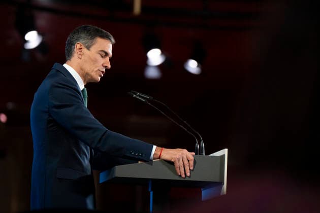 Pedro Sanchez attends A Green and Digital Spain in Madrid, Spain - 22 Jun 2026 Prime Minister Pedro Sanchez attends the event ‘A Green and Digital Spain. The Impact of the Recovery Plan’ at the Teatro Real. Madrid Spain Copyright: xAtilanoxGarciax xSOPAxImagesx photos24583