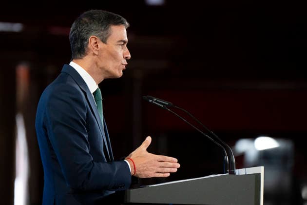 Pedro Sanchez attends A Green and Digital Spain in Madrid, Spain - 22 Jun 2026 Prime Minister Pedro Sanchez attends the event ‘A Green and Digital Spain. The Impact of the Recovery Plan’ at the Teatro Real. Madrid Spain Copyright: xAtilanoxGarciax xSOPAxImagesx photos24571